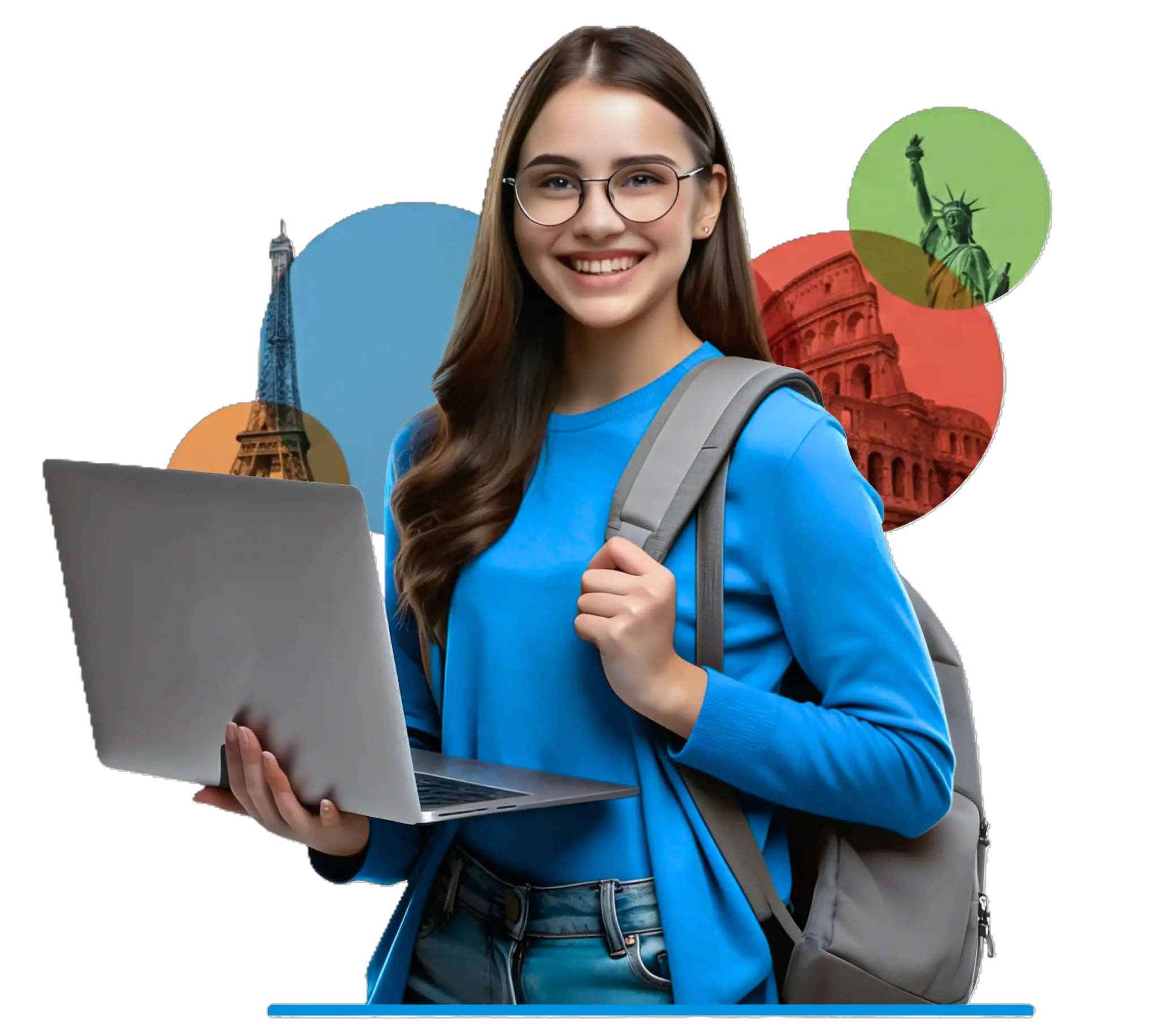 Students studying abroad with Eduverse International Madurai